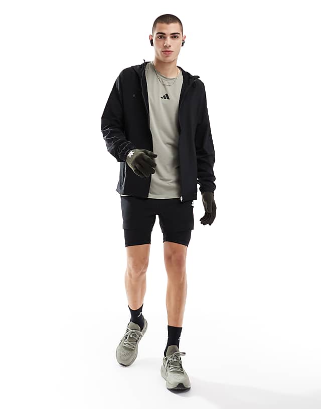 Asos Adidas Football Tiro25 Jacket In Black