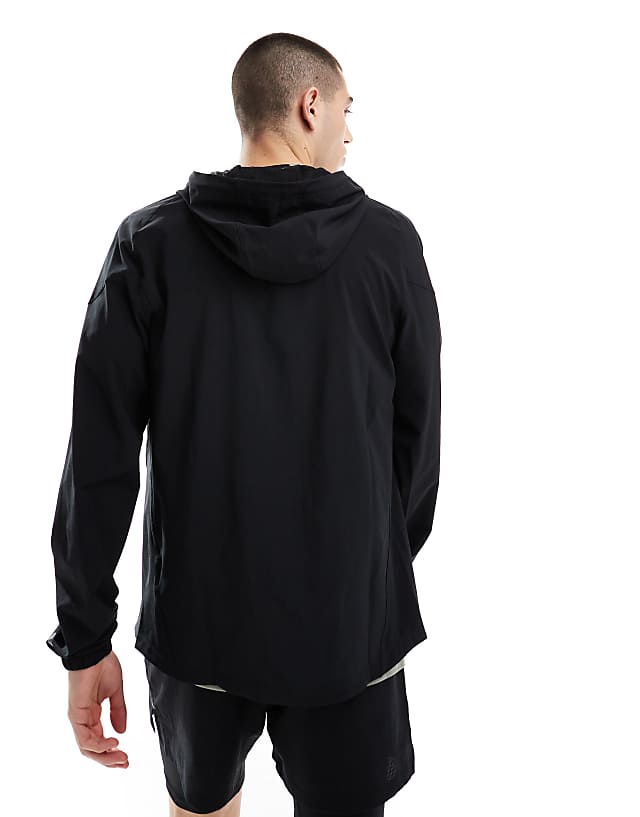 Asos Adidas Football Tiro25 Jacket In Black