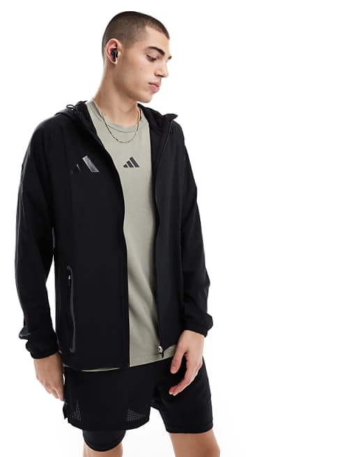 asos adidas Football Tiro25 jacket in black