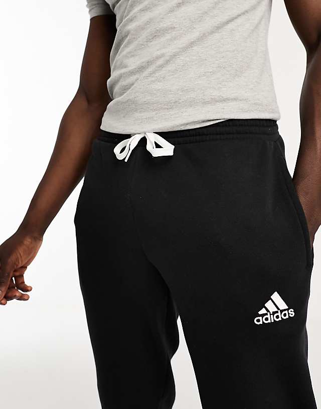 Asos Adidas Football Tracksuit Joggers In Black