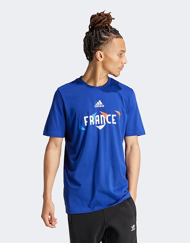 Asos Adidas Football UEFA EURO24 France T-Shirt