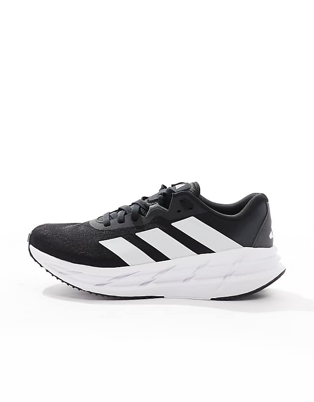Asos Adidas Running Adistar 3 Trainers In Black