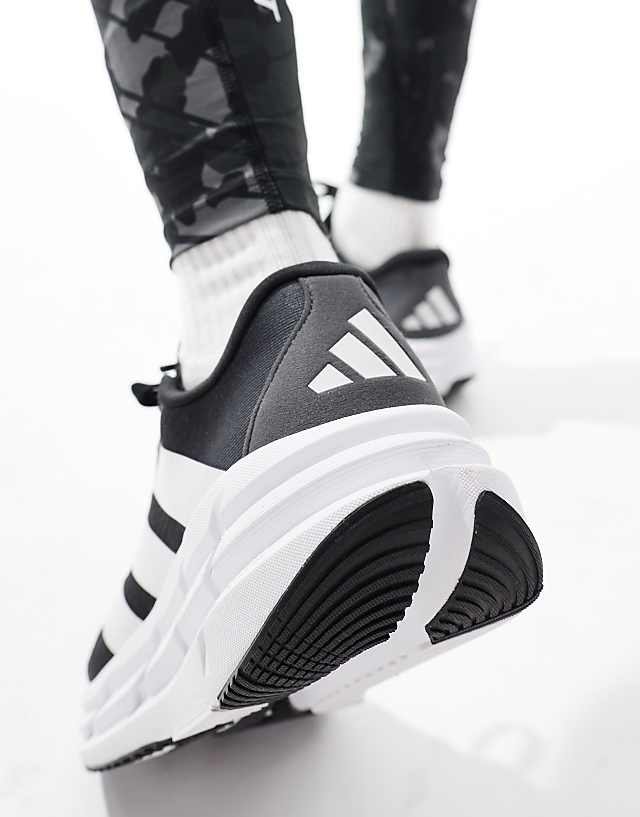 Asos Adidas Running Adistar 3 Trainers In Black