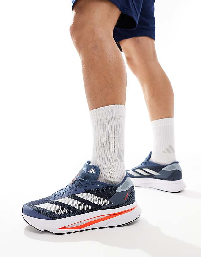 Asos Adidas Running Adizero SL2 Trainers In Navy