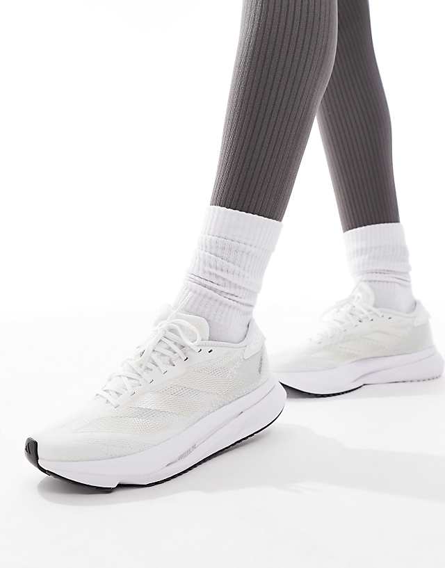 asos adidas Running Adizero SL2 trainers in white