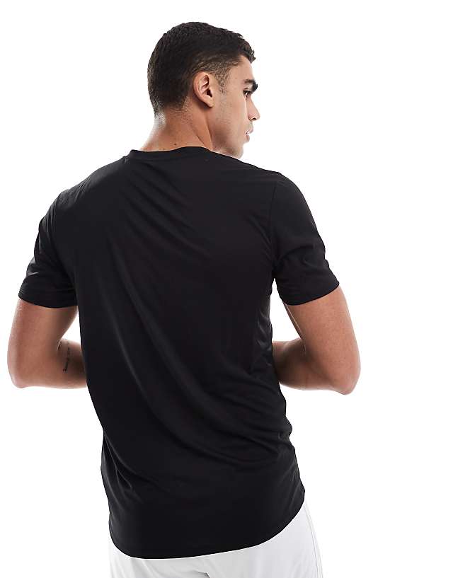 Asos Adidas Running Adizero T-shirt In Black