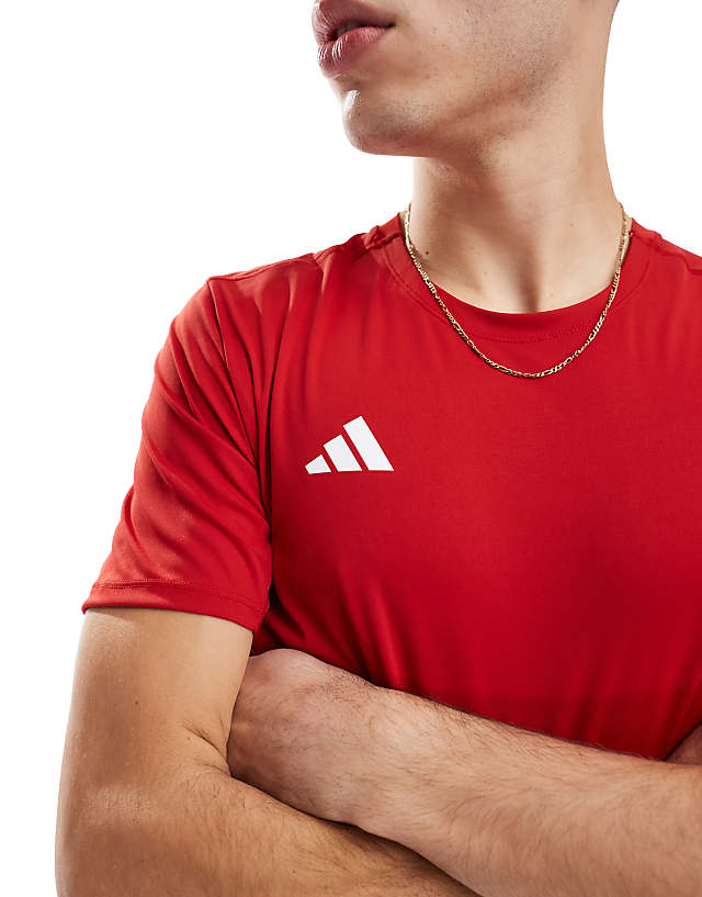 Asos Adidas Running Adizero T-shirt In Red