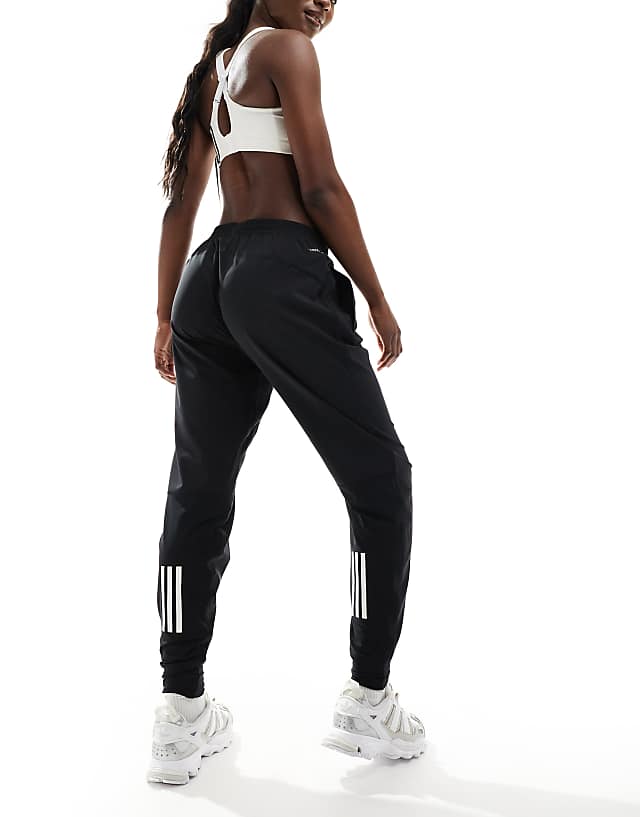 Asos Adidas Running Own The Run Joggers In Black