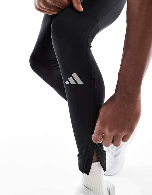 Asos Adidas Running Own The Run Leggings In Black