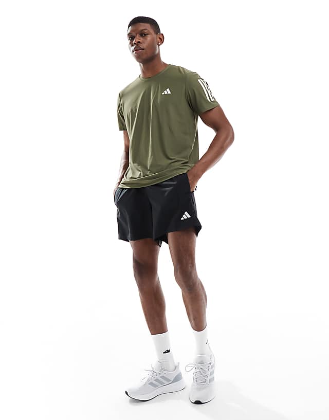 Asos Adidas Running Own The Run Shorts In Black