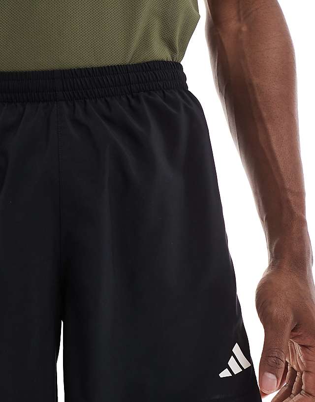 Asos Adidas Running Own The Run Shorts In Black