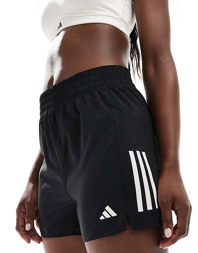 Asos Adidas Running Own The Run Shorts In Black