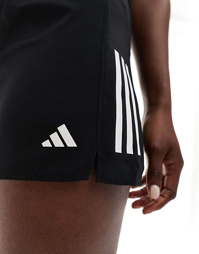 Asos Adidas Running Own The Run Shorts In Black