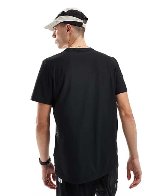 Asos Adidas Running Own The Run T-shirt In Black