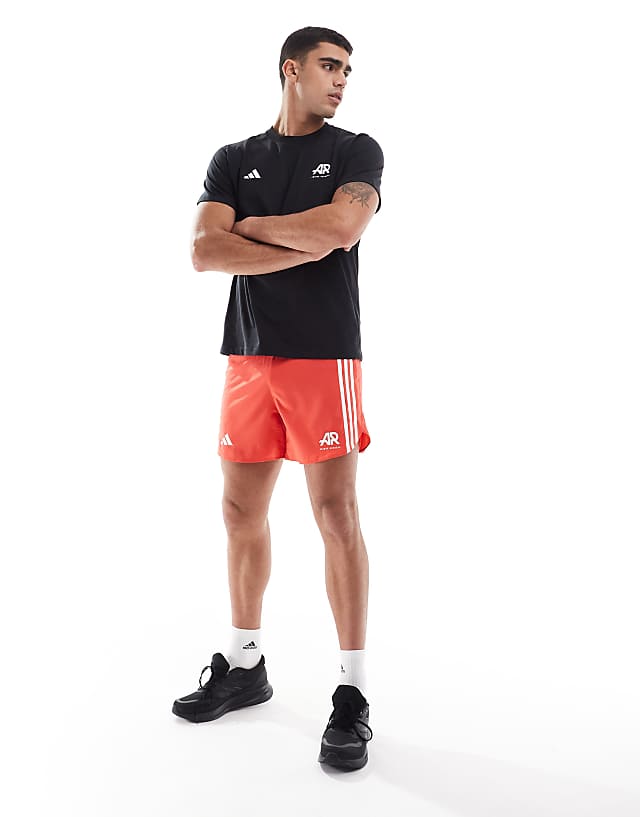 Asos Adidas Running Own The Run T-shirt In Black