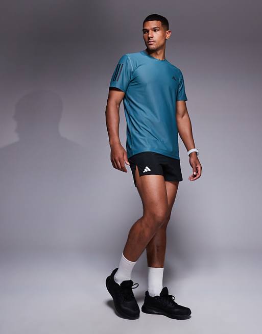 Asos Adidas Running Own The Run T-shirt In Teal