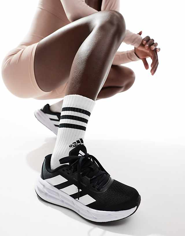 Asos Adidas Running Questar 3 Trainers In Black