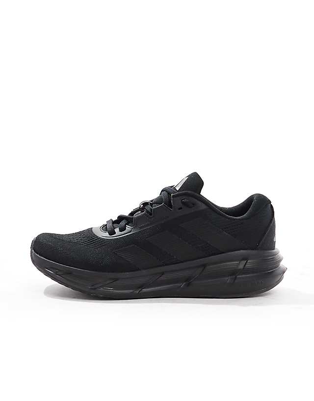 Asos Adidas Running Questar 3 Trainers In Black