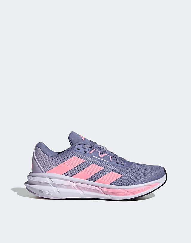 asos adidas Running Questar 3 trainers in purple