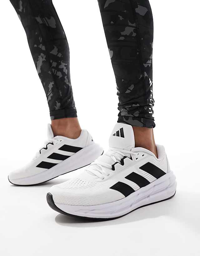 asos adidas Running Questar 3 trainers in white