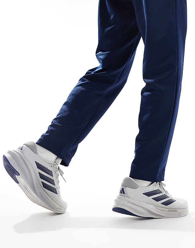 Asos Adidas Running Supernova Stride 2 In Grey