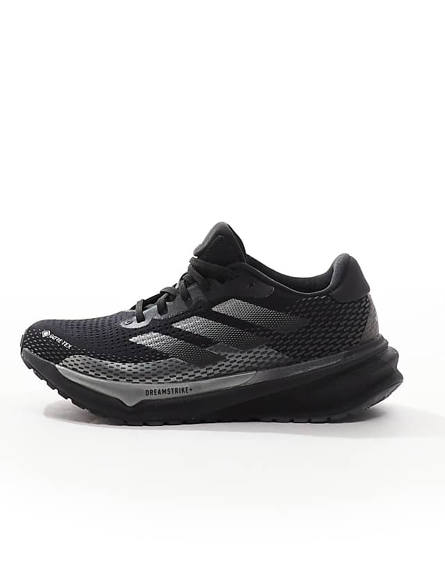 Asos Adidas Running Supernova Trainers In Black