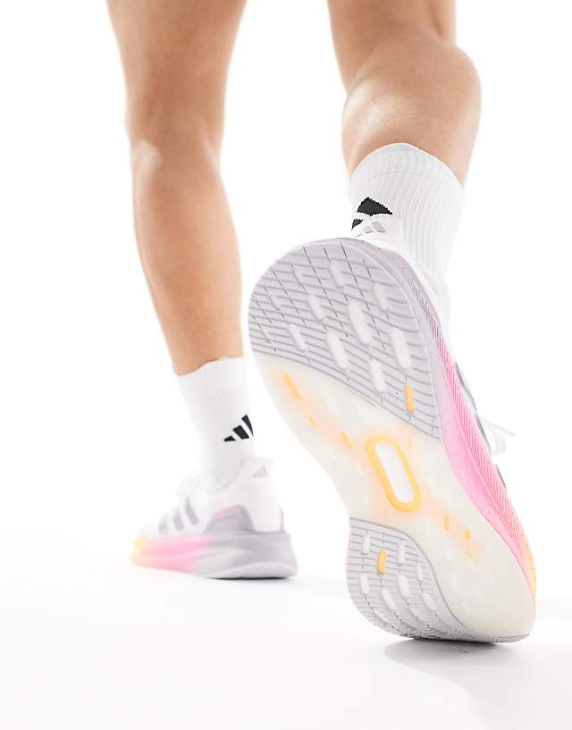 Asos Adidas Running Ultraboost 5 Trainers In White