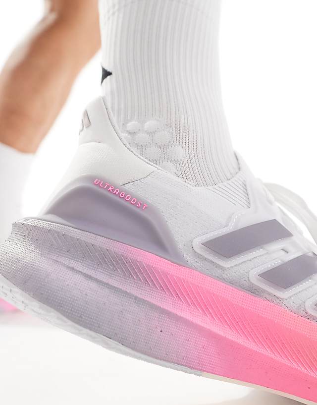 Asos Adidas Running Ultraboost 5 Trainers In White