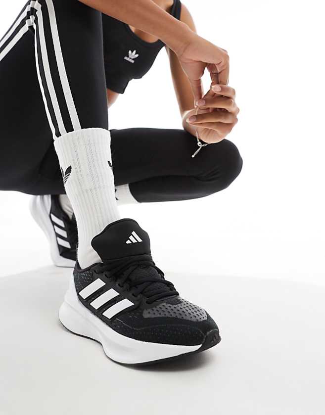 asos adidas Running Ultrarun 5 trainers in black