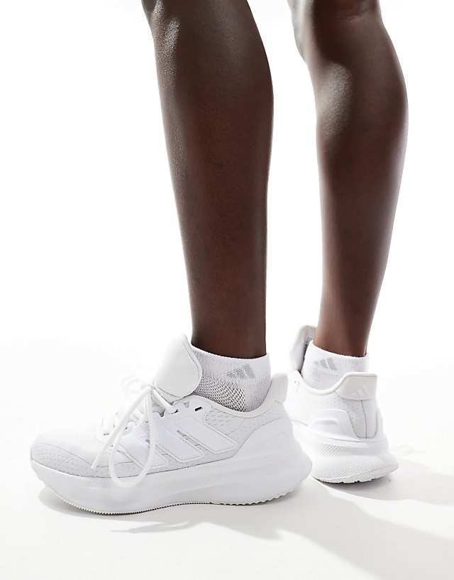asos adidas Running Ultrarun 5 trainers in white