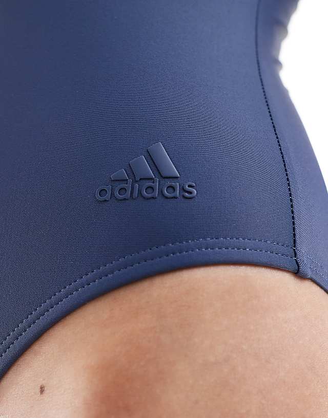Asos Adidas Swim Swimsuit In Ink