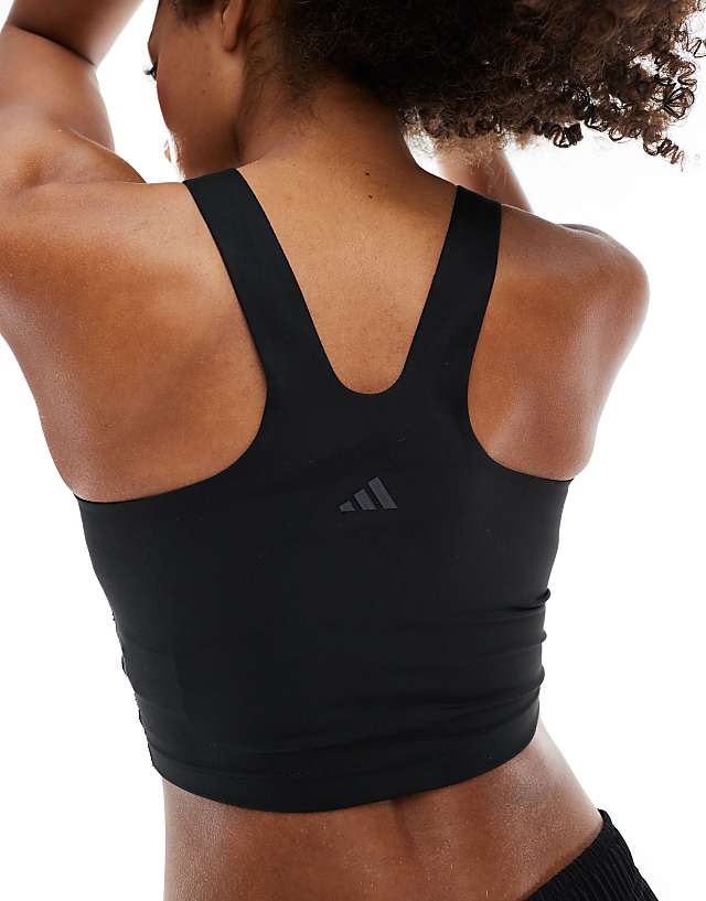 Asos Adidas Training All Me Tank Top In Black