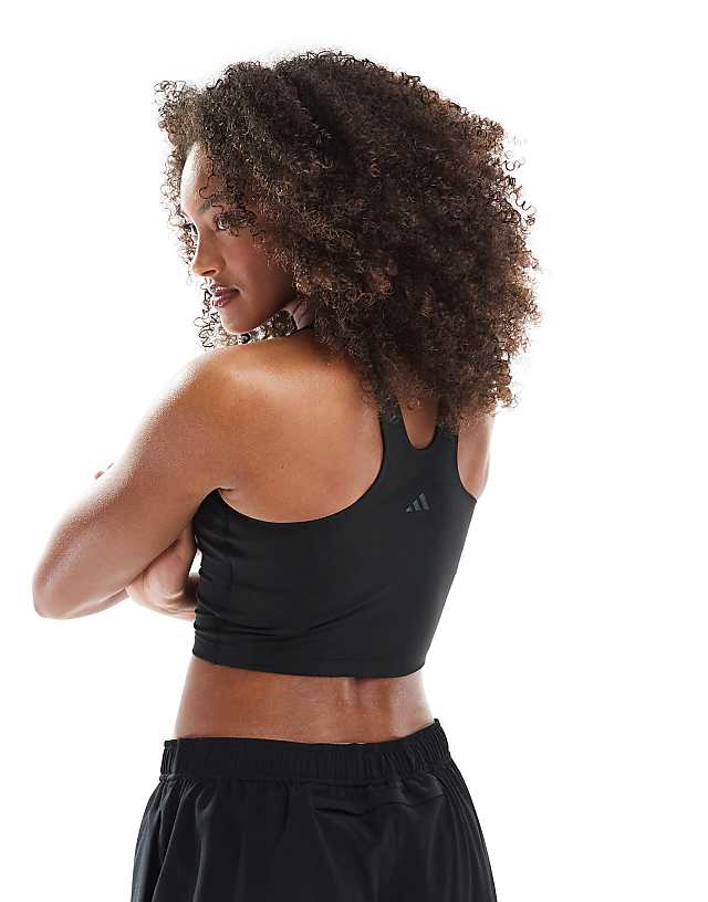 Asos Adidas Training All Me Tank Top In Black