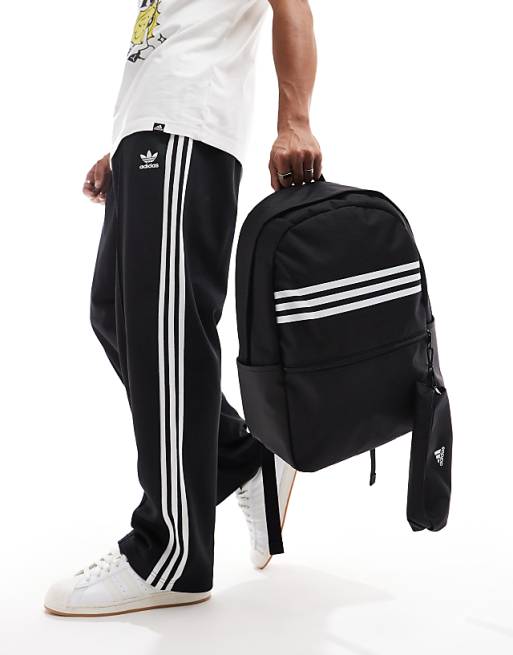 asos adidas Training backpack in black