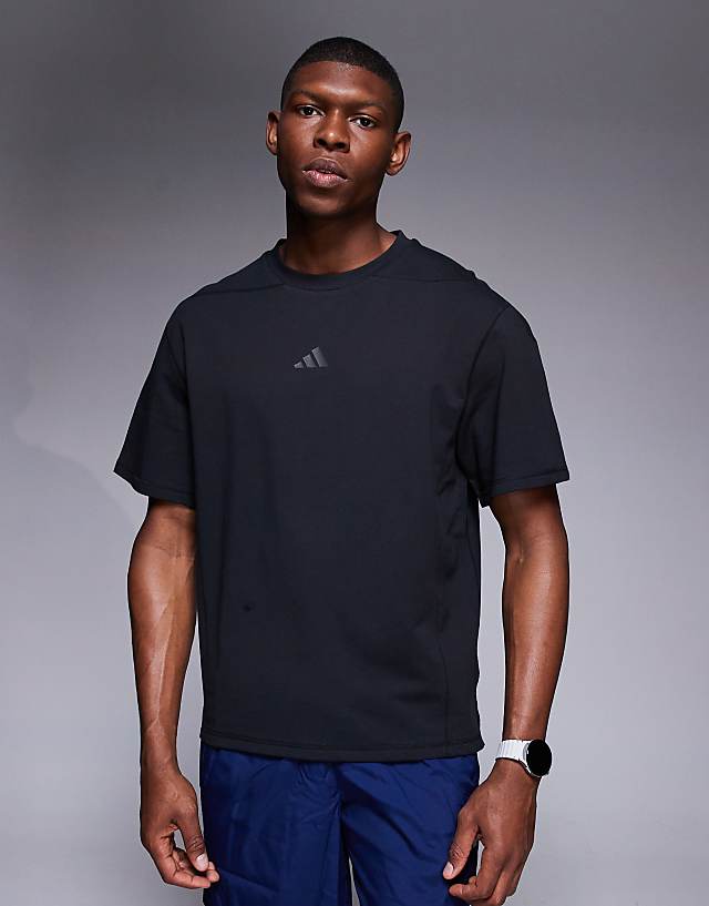 Asos Adidas Training D4T T-shirt In Black