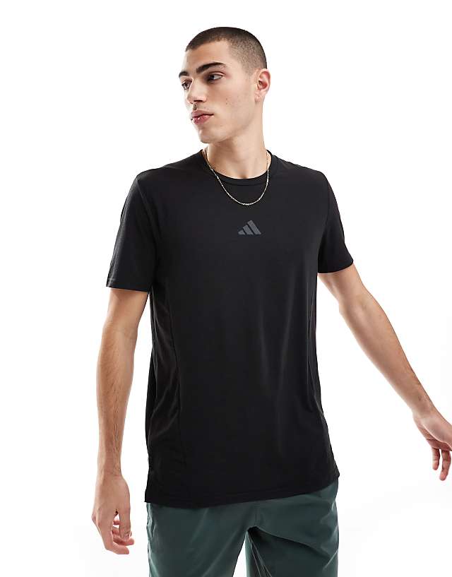 asos adidas Training D4T t-shirt in black