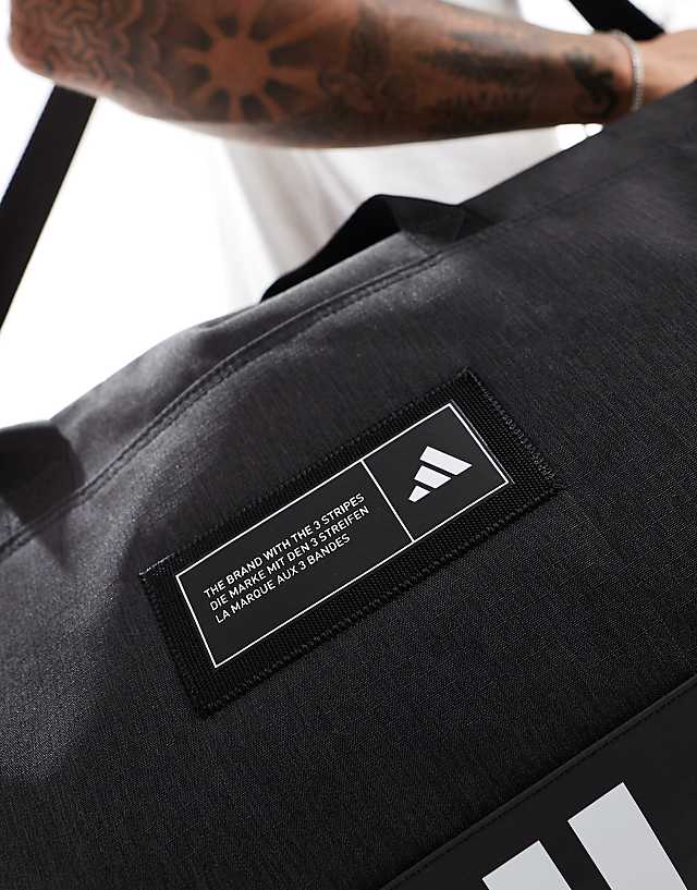 Asos Adidas Training Medium Duffle Bag In Black