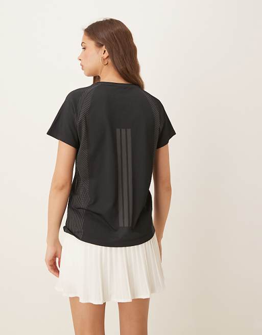 Asos Adidas Training Seamless T-shirt In Black