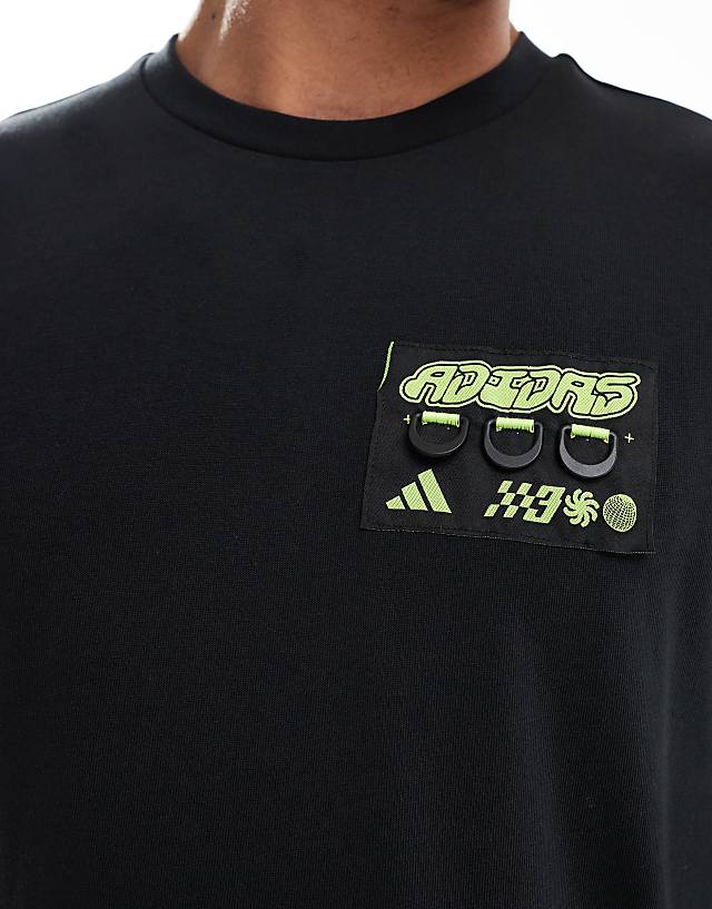 Asos Adidas Training T-shirt With Graphic