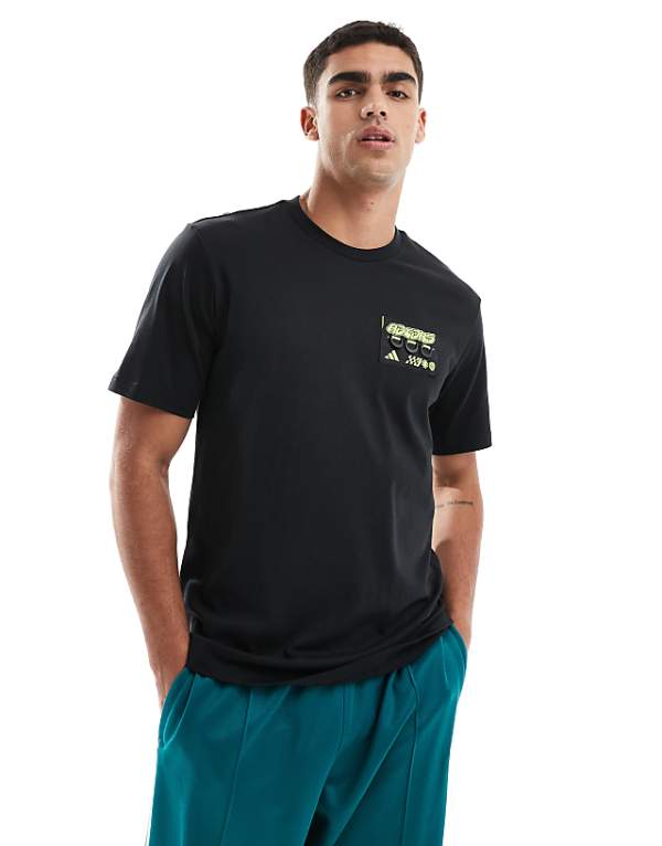 asos adidas Training t-shirt with graphic