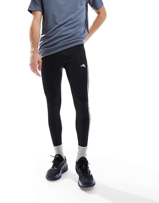 asos adidas Training tech fit leggings in black