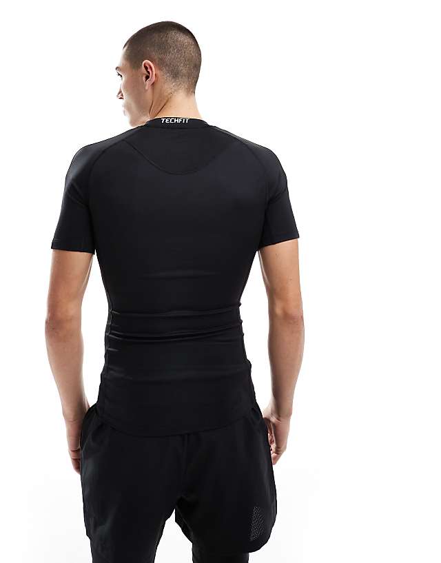 Asos Adidas Training Tech Fit T-shirt In Black