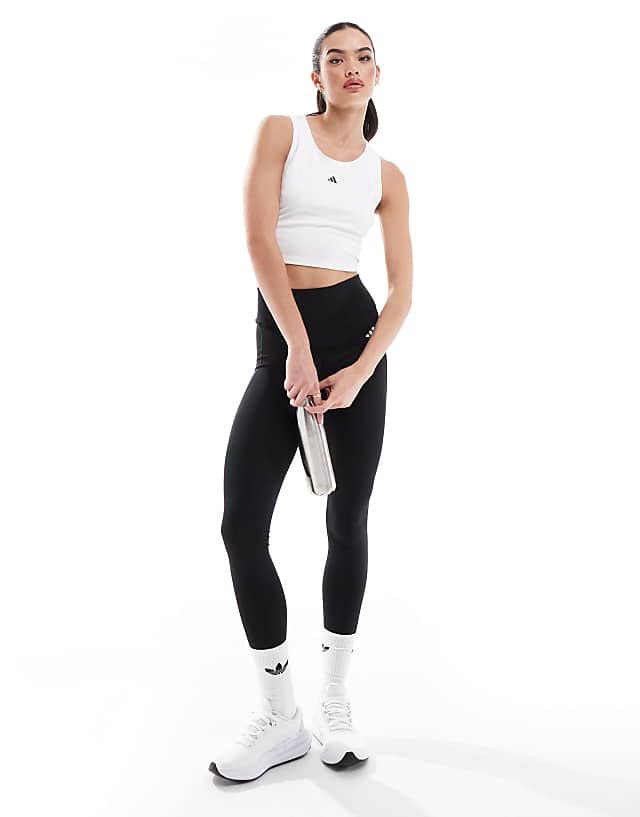 Asos Adidas Training Tech-Fit Tank Top In White