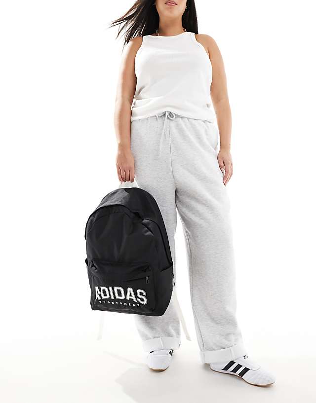 Asos Adidas Training Varsity Backpack In Black