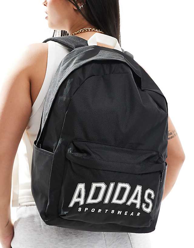 Asos Adidas Training Varsity Backpack In Black