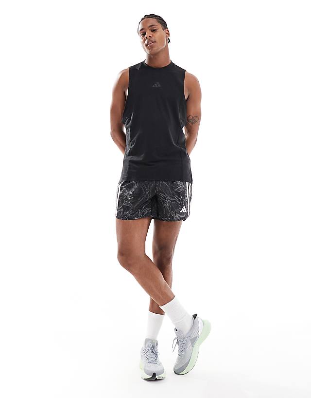 Asos Adidas Training Workout Tank Top In Black