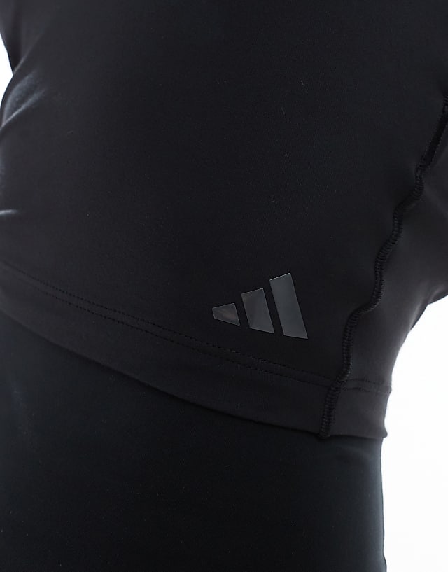 Asos Adidas Training Yoga Essentials Tank In Black