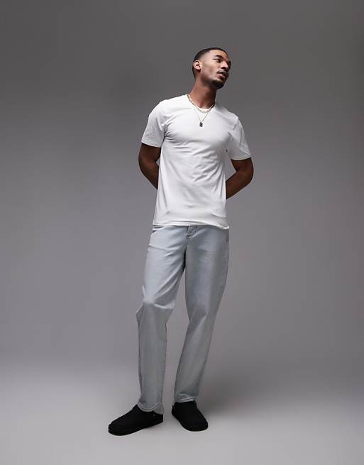 Asos AllSaints 2-pack T-shirts In White