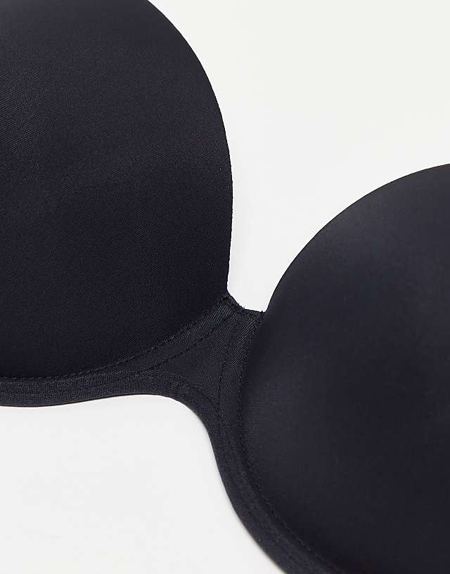 Asos ASOS DESIGN Backless Push Up In Black