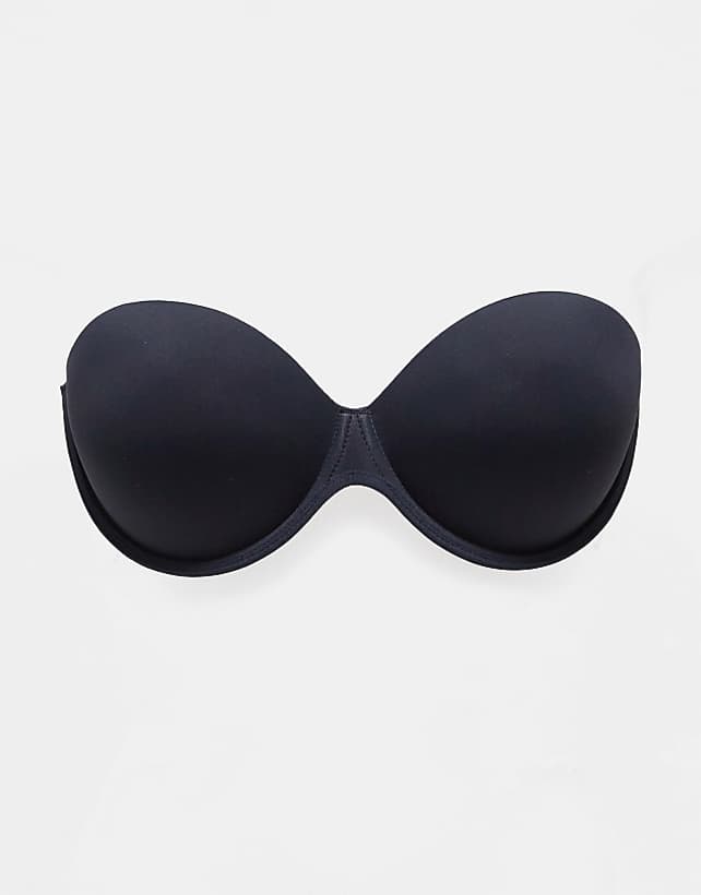 asos ASOS DESIGN backless push up in black